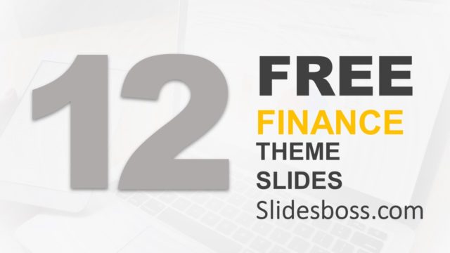 Finance - Free presentation template for powerpoint and google slides