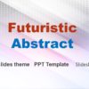 Futuroistic Abstract Google slides theme Powerpoint template